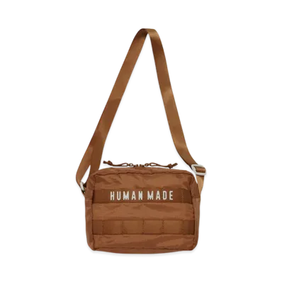 HUMAN MADE Packable Light Pouch "Brown"