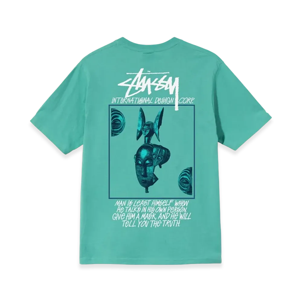 Stussy Masked Tee "Green"