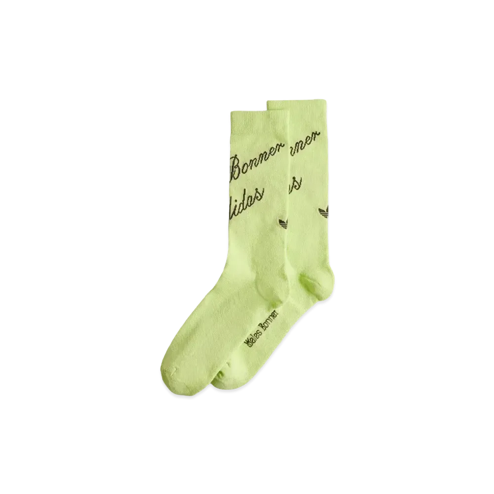 adidas x Wales Bonner Short Socks "Semi-Frozen Yellow"
