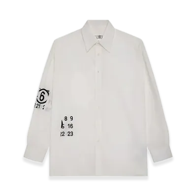 MM6 Maison Margiela MM6 Spiga Capsule Shirt "White"