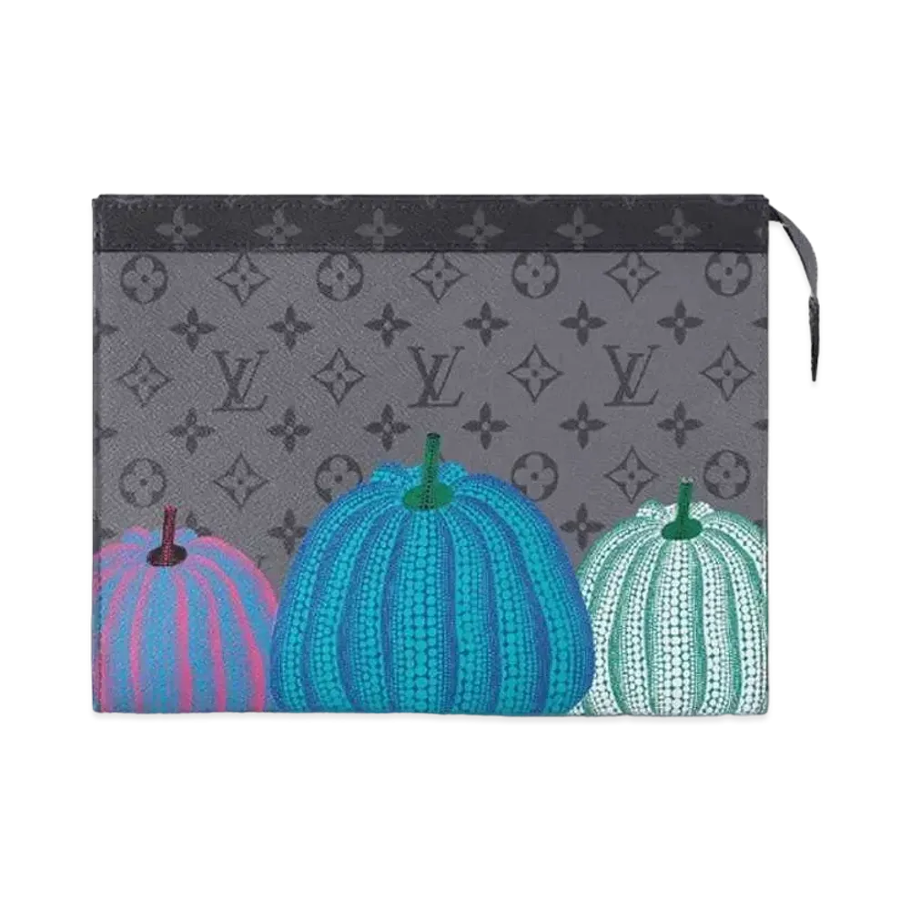 Louis Vuitton x Yayoi Kusama Pochette Voyage Monogram Eclipse Reverse Pumpkin