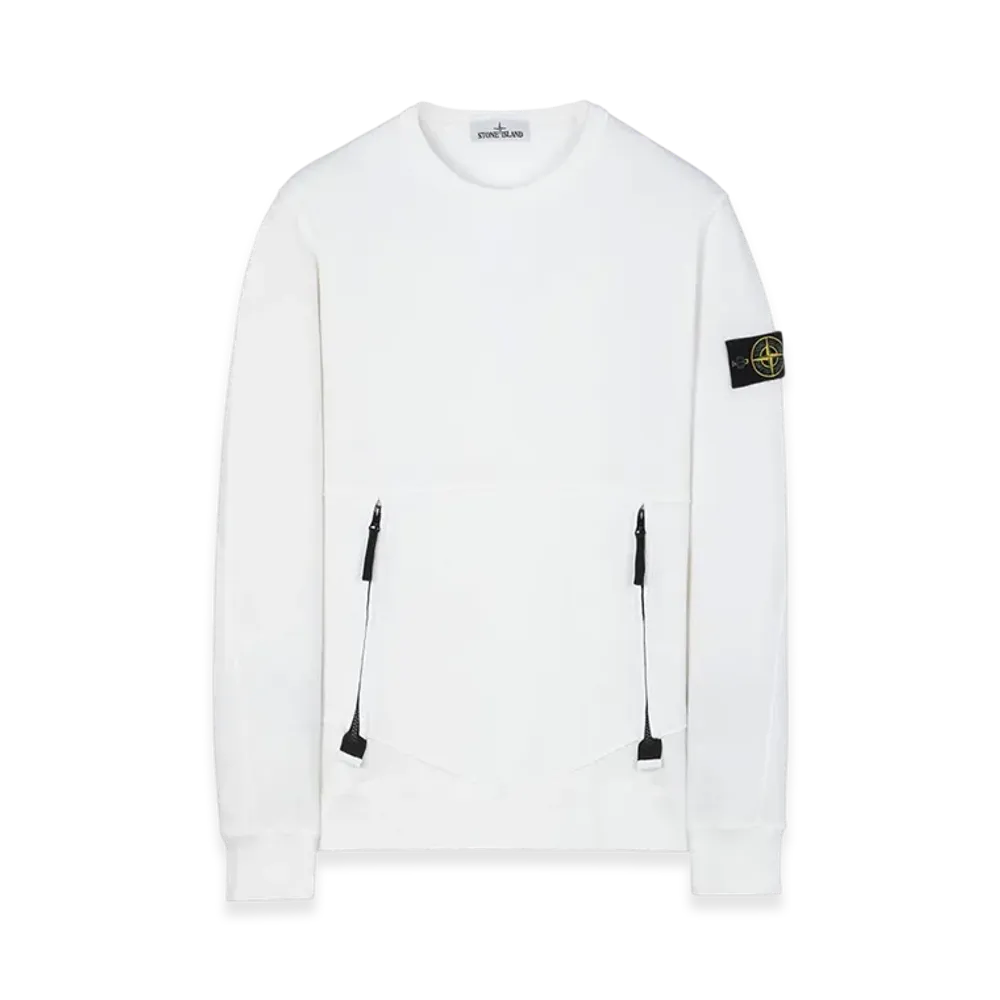 Stone Island 63451 Sweatshirt - 21SS "White"