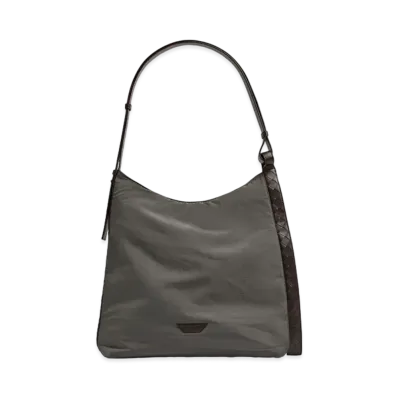 Bottega Veneta Large Crossroad Hobo "Light Graphite"