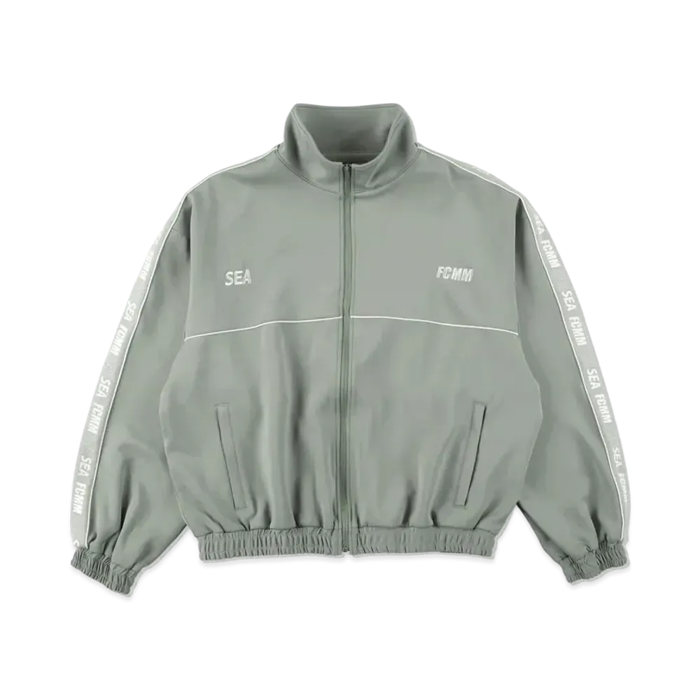 WIND AND SEA X FCMM TRACK JACKET "Green"