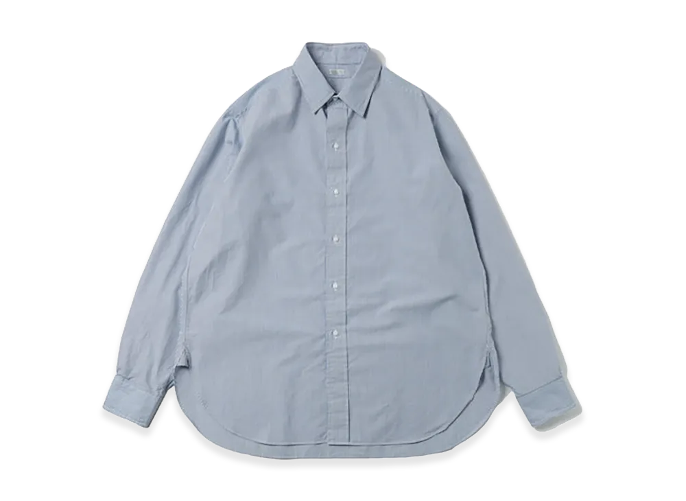 A.PRESSE Regular Collar Shirt "Navy"