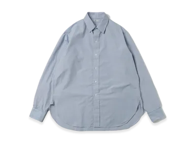 A.PRESSE Regular Collar Shirt "Navy"