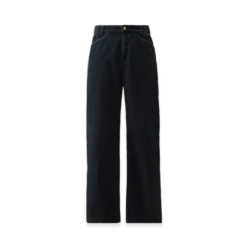 C.P. Company x OUR LEGACY WORK SHOP Corduroy Velvet Pants "Total Eclipse Blue"