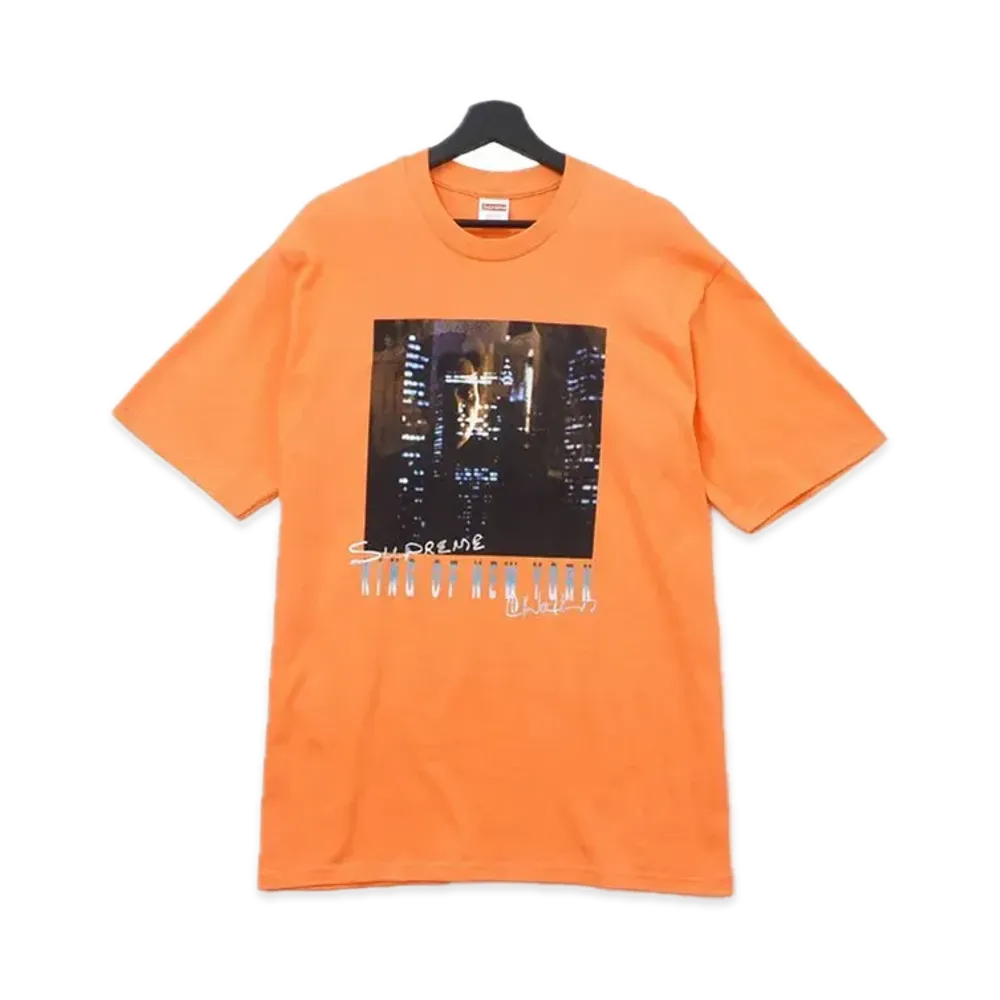 Supreme Christopher Walken King Of New York Tee "Orange"