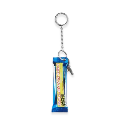 BALENCIAGA Keyring Energy Bar Charm "Multi"