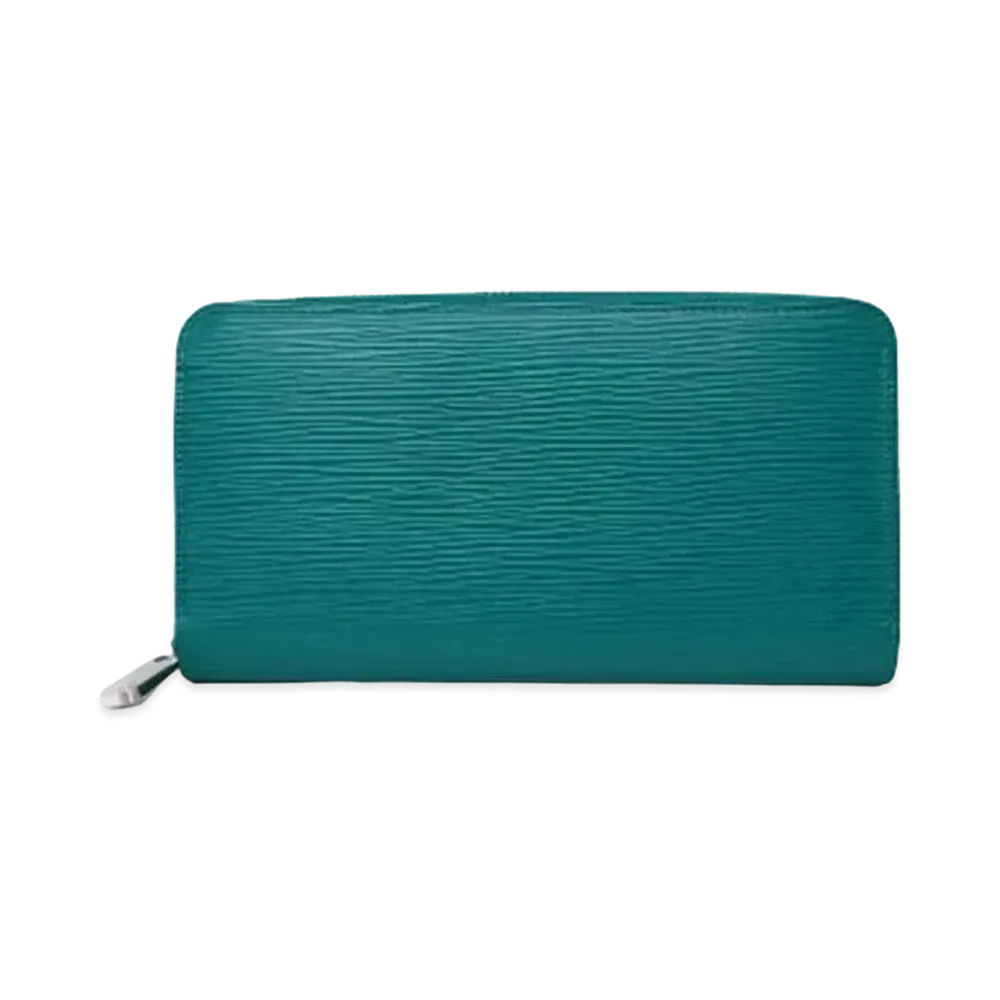 Louis Vuitton Zippy Wallet Epi "Cyan"