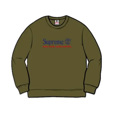 Supreme x Timberland Crewneck "Green"