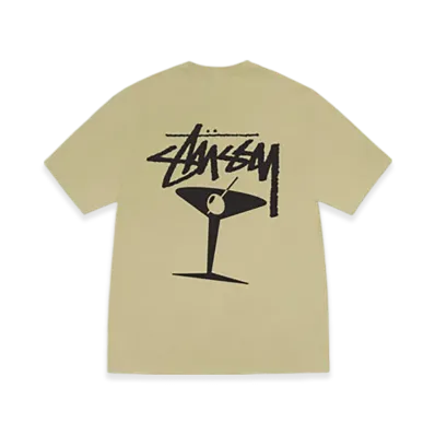 Stussy Martini Tee Pigment Dyed "Elm"