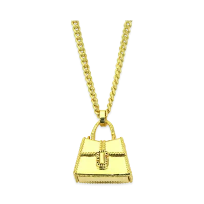 Marc Jacobs The St. Marc Necklace "Light Antique Gold"