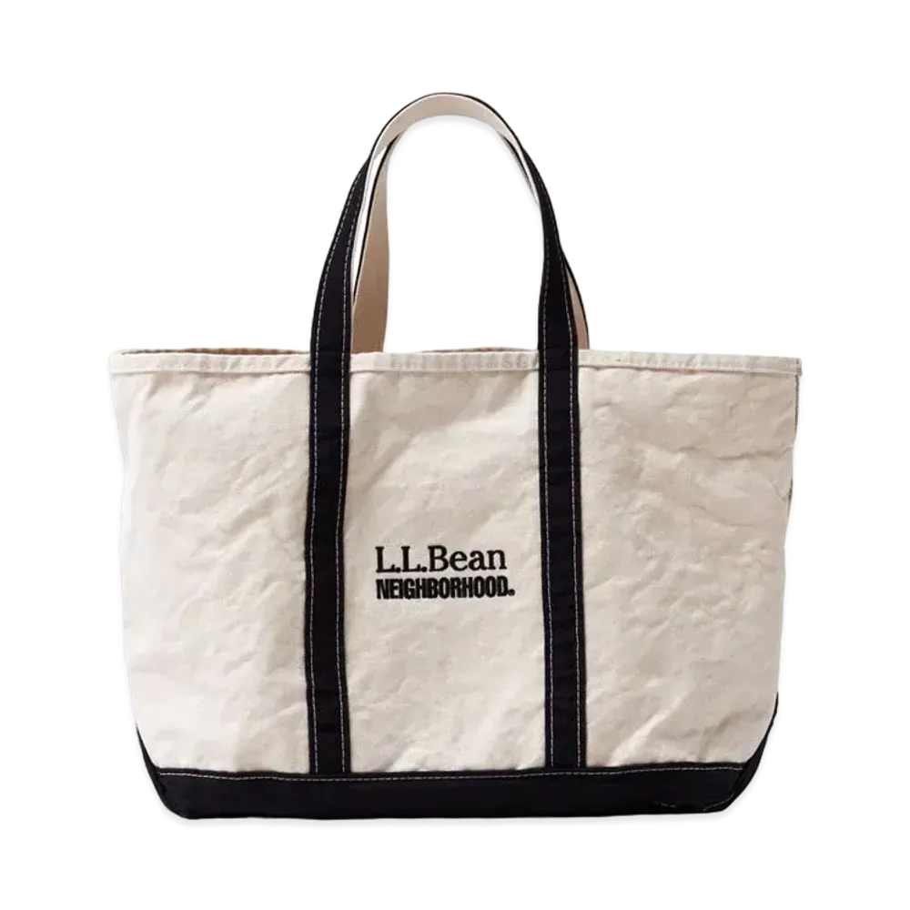 NEIGHBORHOOD LB TOTE-L / C-LUGGAGE "Black"