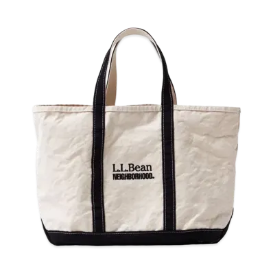 NEIGHBORHOOD LB TOTE-L / C-LUGGAGE "Black"