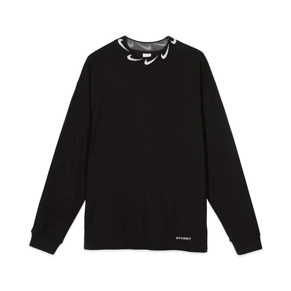 Nike x Stussy NRG BR LS Knit Top "Black"
