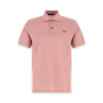 PRADA Logo Polo Shirt "Pink"