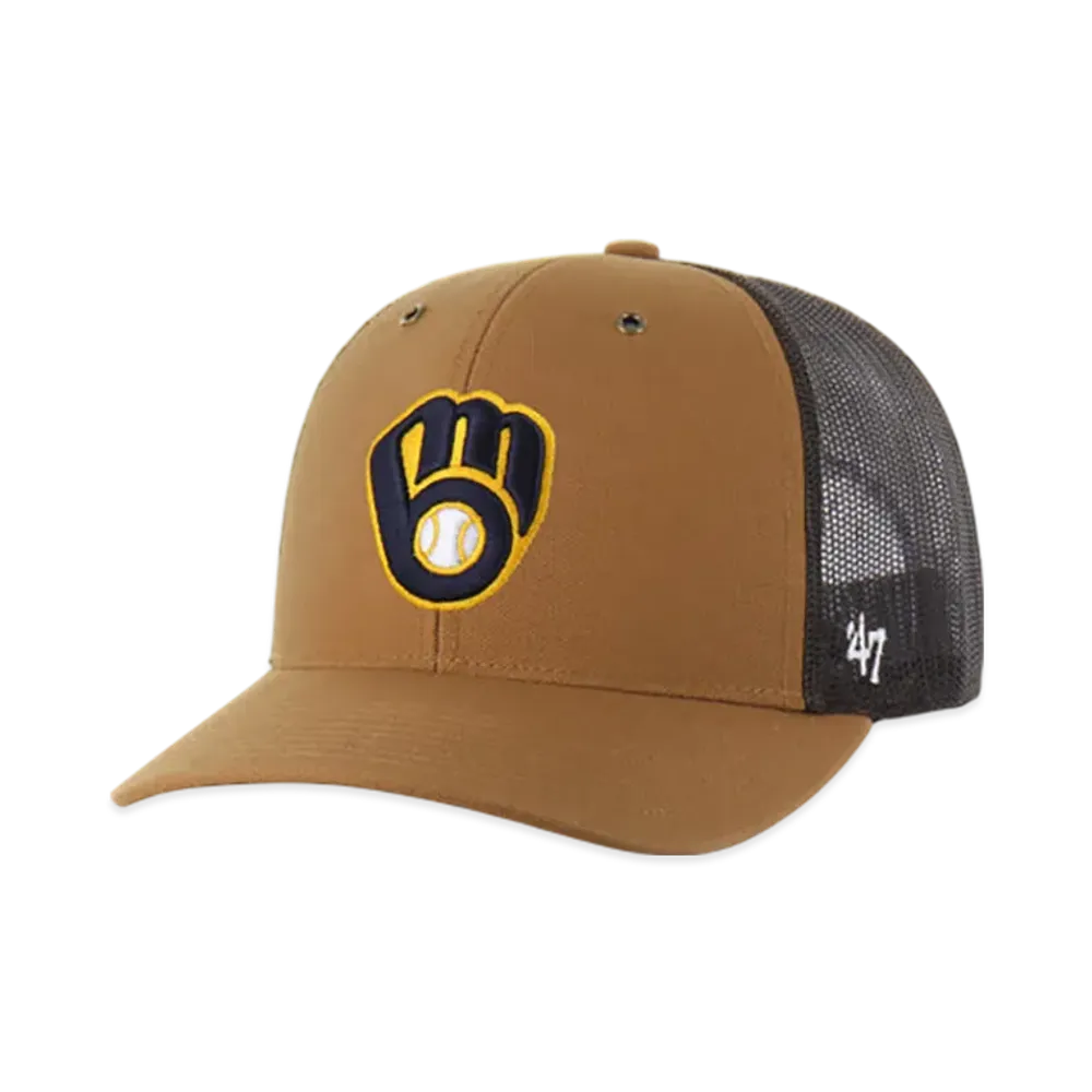 47 x Carhartt Milwaukee Brewers Trucker "Brown"