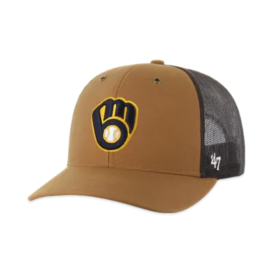 47 x Carhartt Milwaukee Brewers Trucker "Brown"