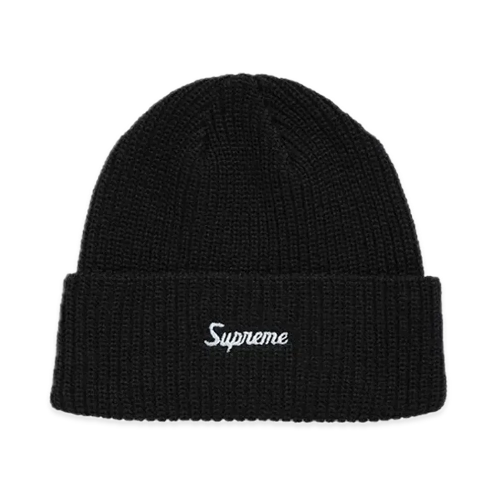 Supreme Loose Gauge Beanie "Black"(FW24)