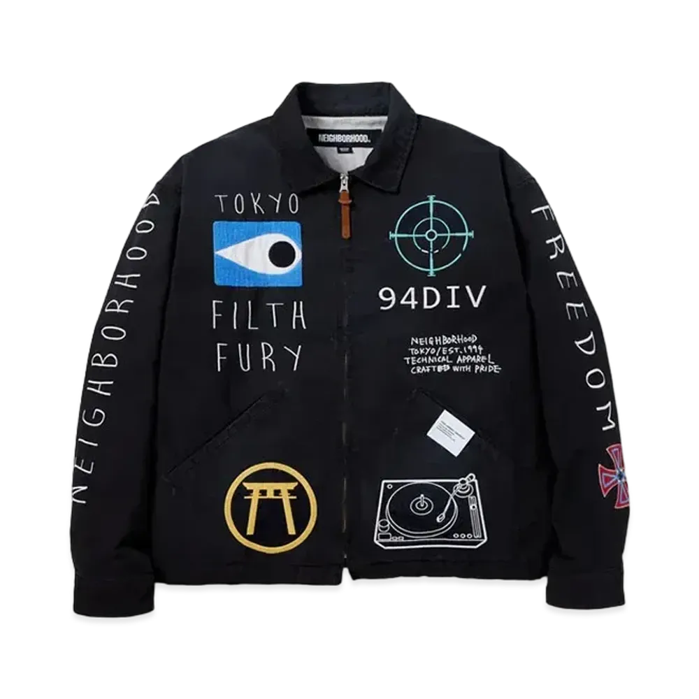 NEIGHBORHOOD Savage Souvenir Jacket "Black"