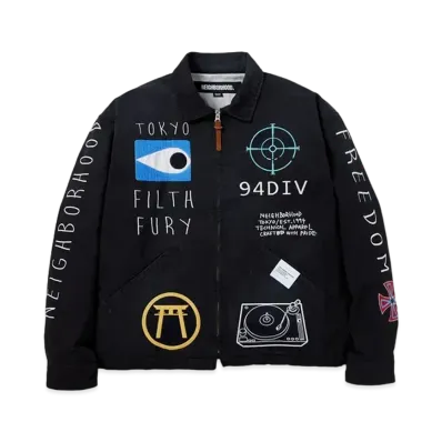 NEIGHBORHOOD Savage Souvenir Jacket "Black"