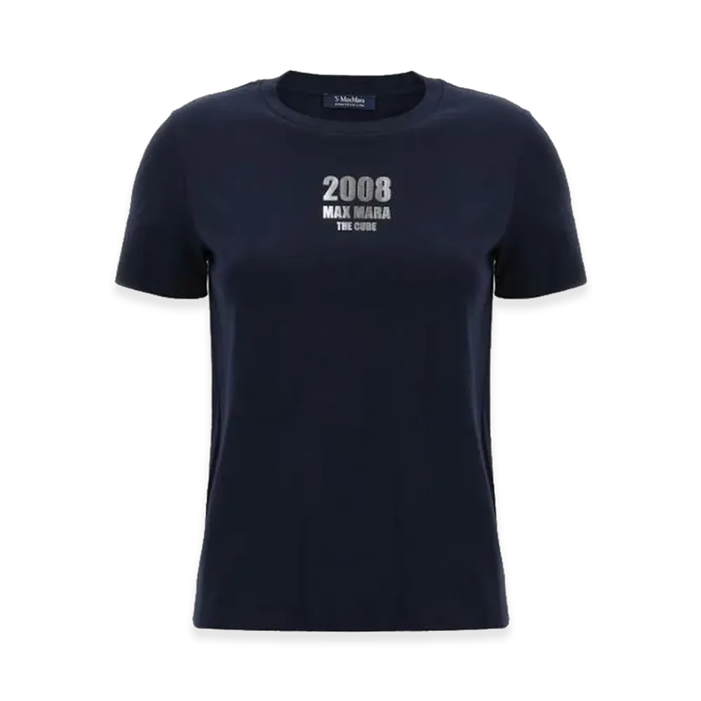 S Max Mara Women's Quieto T-Shirt "Navy"