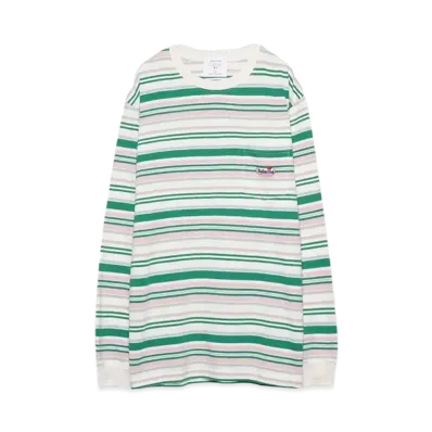 SOUND SHOP balansa Balansa heart logo stripe l/s tee "MULTI"
