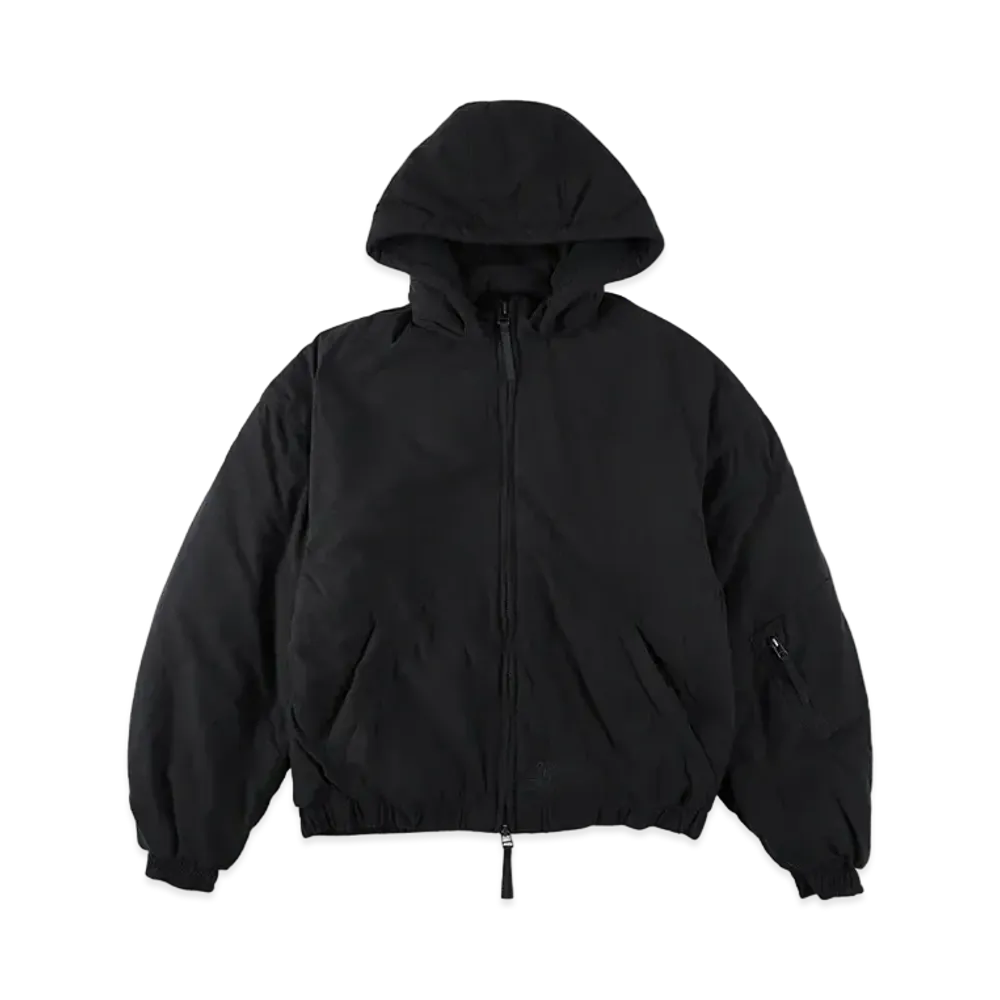 WIND AND SEA Fleece Puffer Jacket "Black"