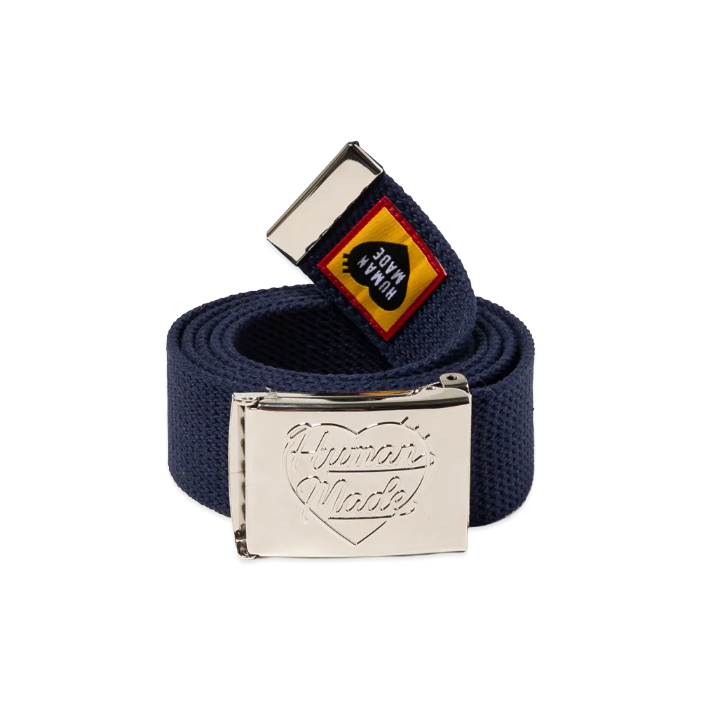HUMAN MADE Web Belt "Navy"