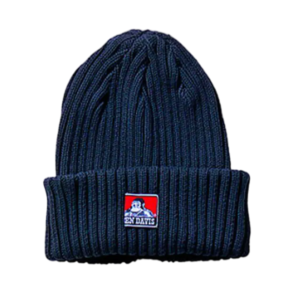 BEN DAVIS Knit Cap Cap Hat Knit Cap Men Women Unisex "H.Navy"