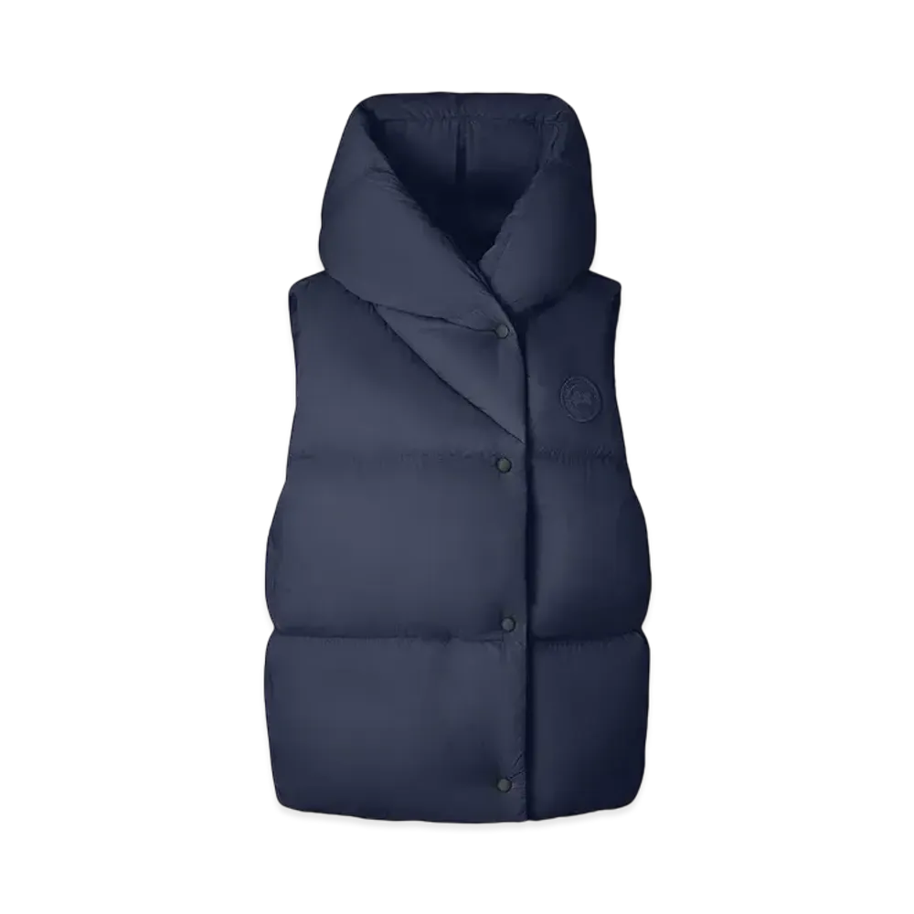 CANADA GOOSE Rhoda Hooded Vest "AtlanticNavy"