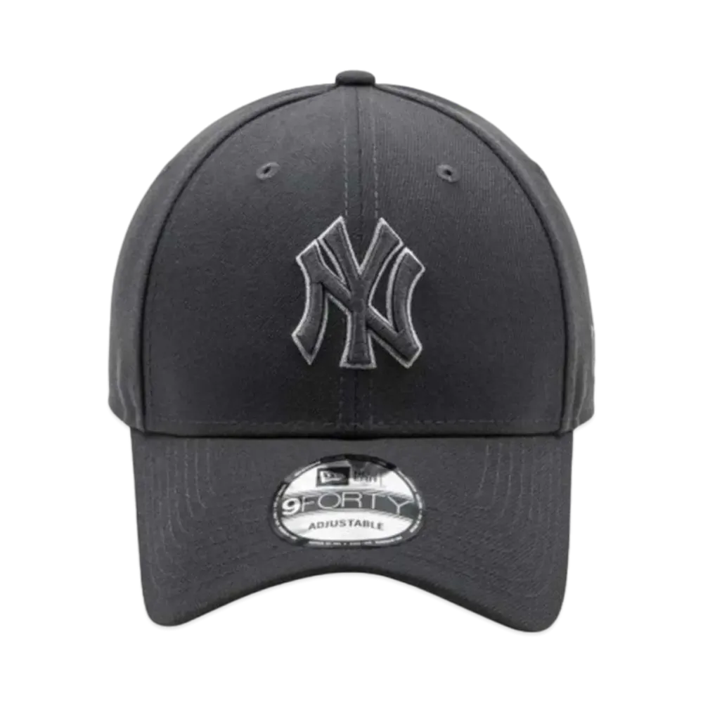NEW ERA 9Forty MLB Out Line Logo New York Yankees "Gray"