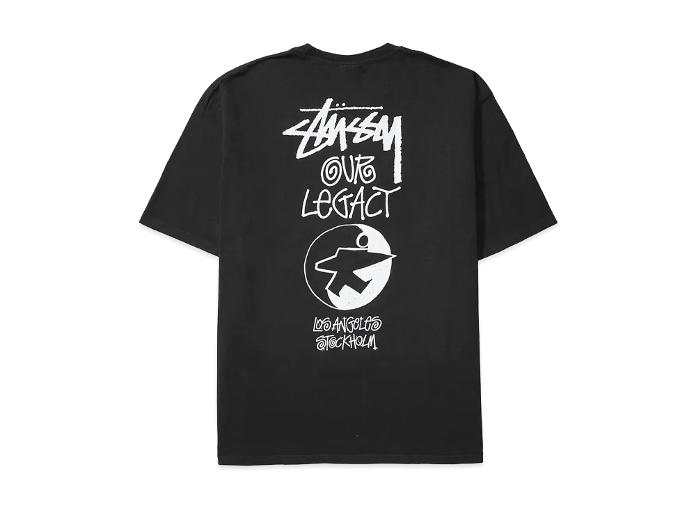 Stussy x Our Legacy Work Shop Surfman Tee Pigment Dyed "Black" 3904017