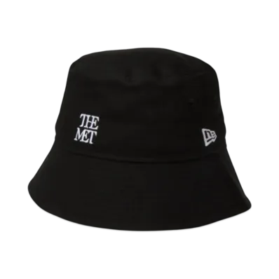 NEW ERA x The Met Bucket 01 Sailor Brim Mini Logo "Black"