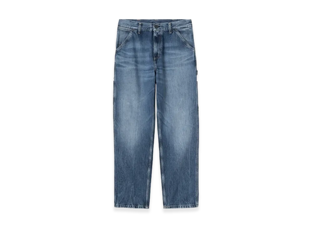 Carhartt WIP Single Knee Pant "Blue/Marble Used Wash"