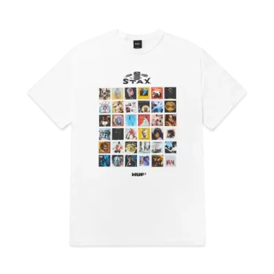 HUF x STAX RECORDS Soulsville USA Tee "White"