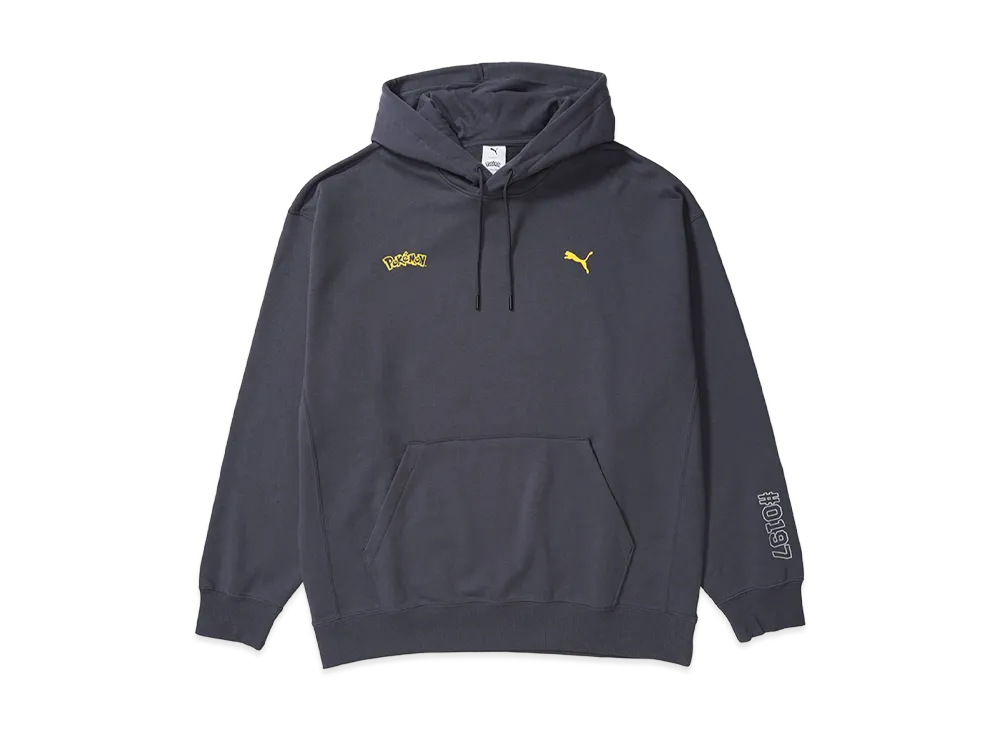 PUMA x Pokemon Relaxed Graphic Hoodie TR "Black"