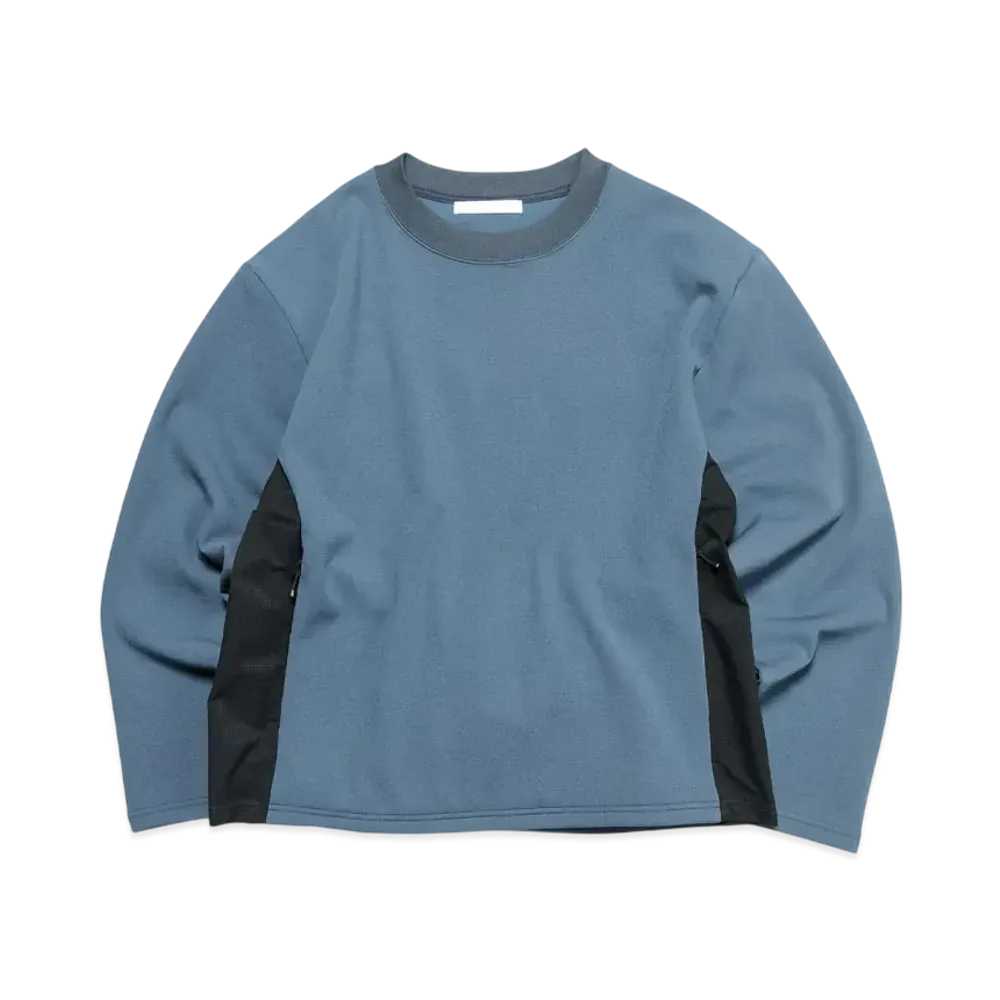 SOPHNET. Tech Crewneck "Blue"