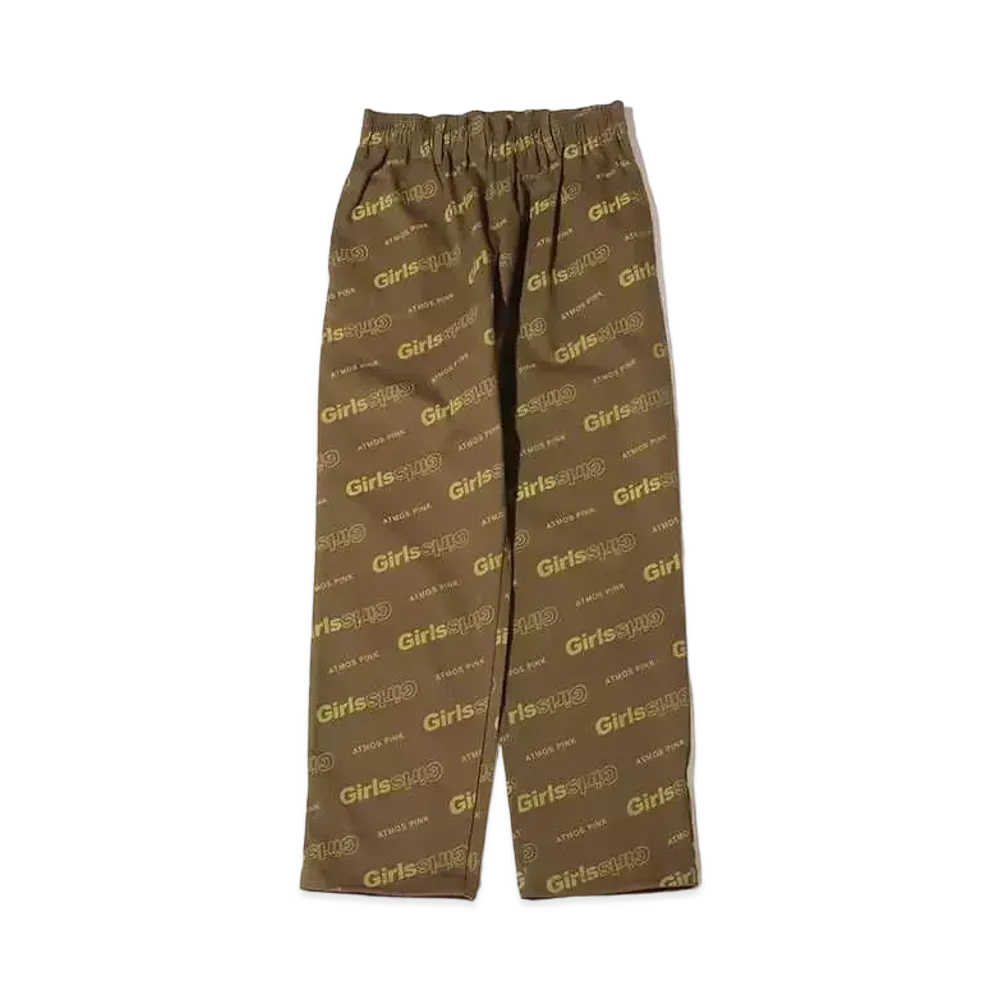 atmos pink x Girls Girls Saugara Pants "Khaki"