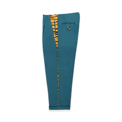 WACKO MARIA x Wolf's Head x Dormeuil Rockabilly Pants "Turquoise"