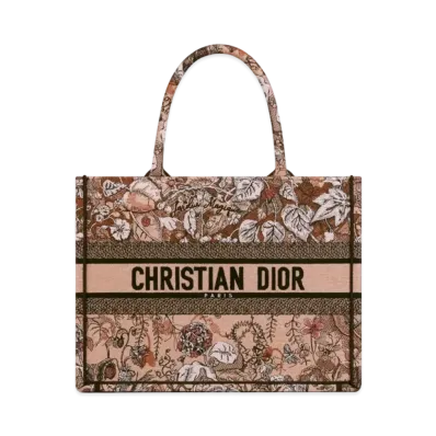 Dior Medium Dior Book Tote Dior Jardin Magique Embroidery "Multicolor"
