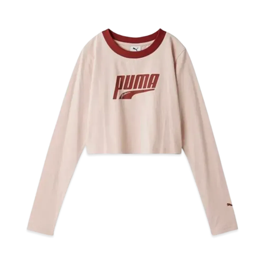 PUMA x LILY BROWN Graphic Print T-shirt "Pink"