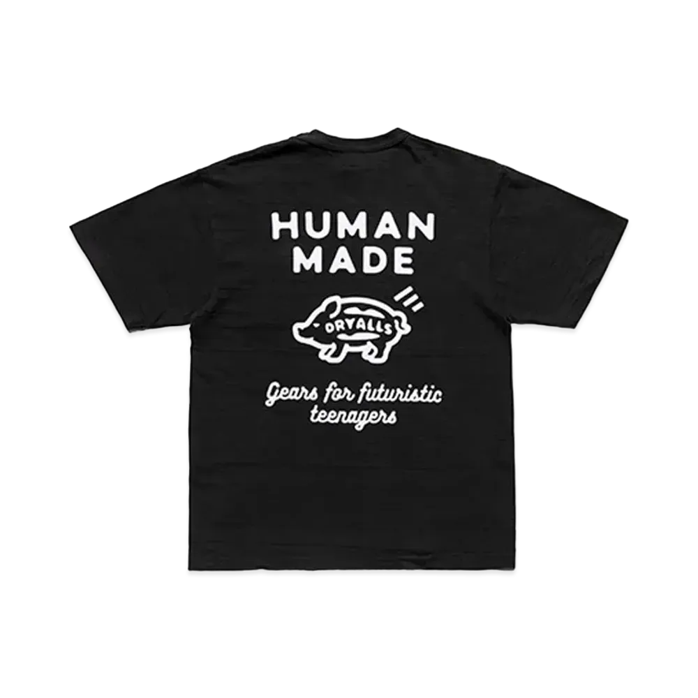 HUMAN MADE POCKET T-SHIRT #1 "Black"