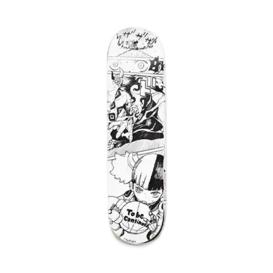 atmos x Acky Bright TOKYO23 Skateboard deck5 "Multi"