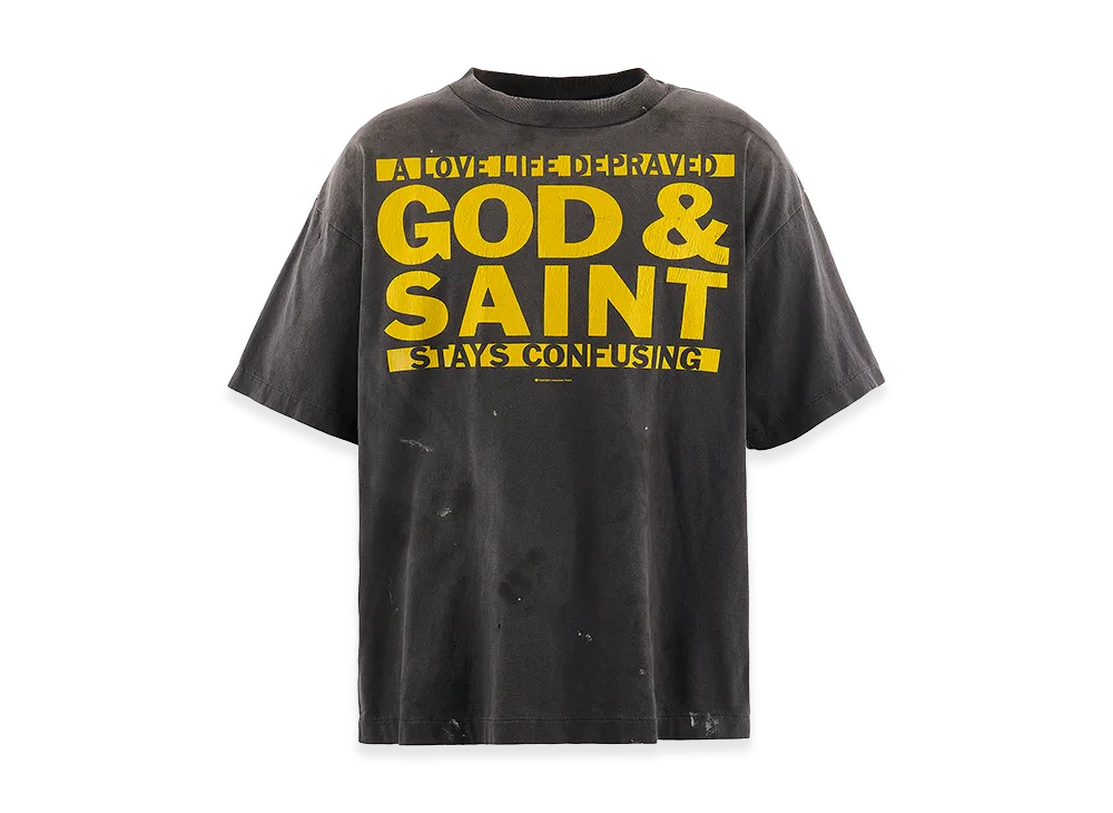 SAINT Mxxxxxx SS T-Shirt God Saint "Black"