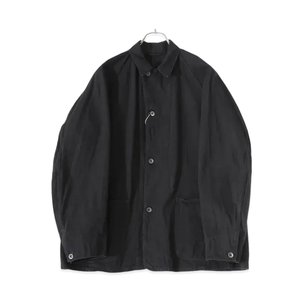 COMOLI Denim Work Jacket "Black"
