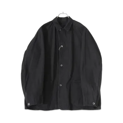 COMOLI Denim Work Jacket "Black"