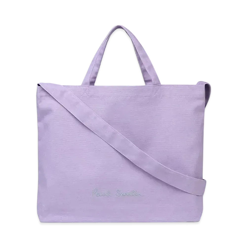 Paul Smith Logo Pop Color Tote Bag "Purple"
