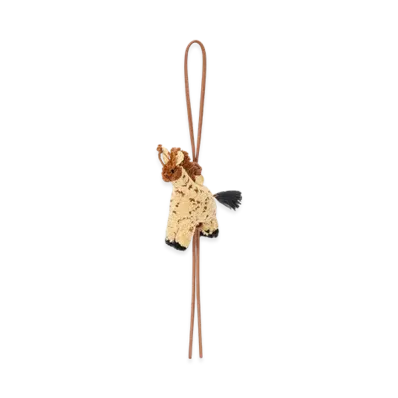 LOEWE Giraffe Charm "Brown"